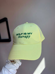 Golf is My Therapy Structured Golf Hat