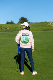 Tee Time Is WE Time Crewneck