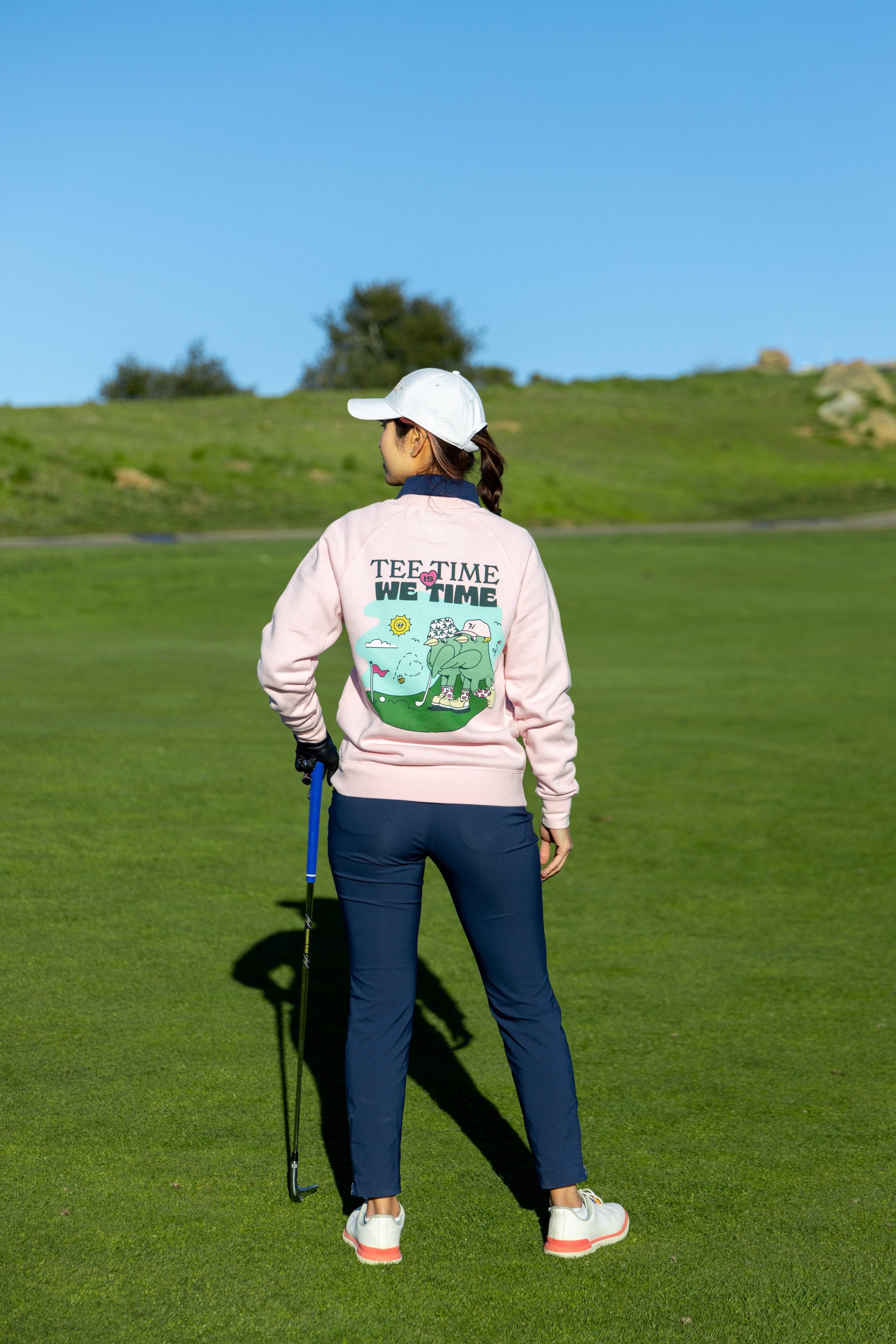 Tee Time Is WE Time Crewneck