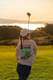 Tee Time Is WE Time Crewneck