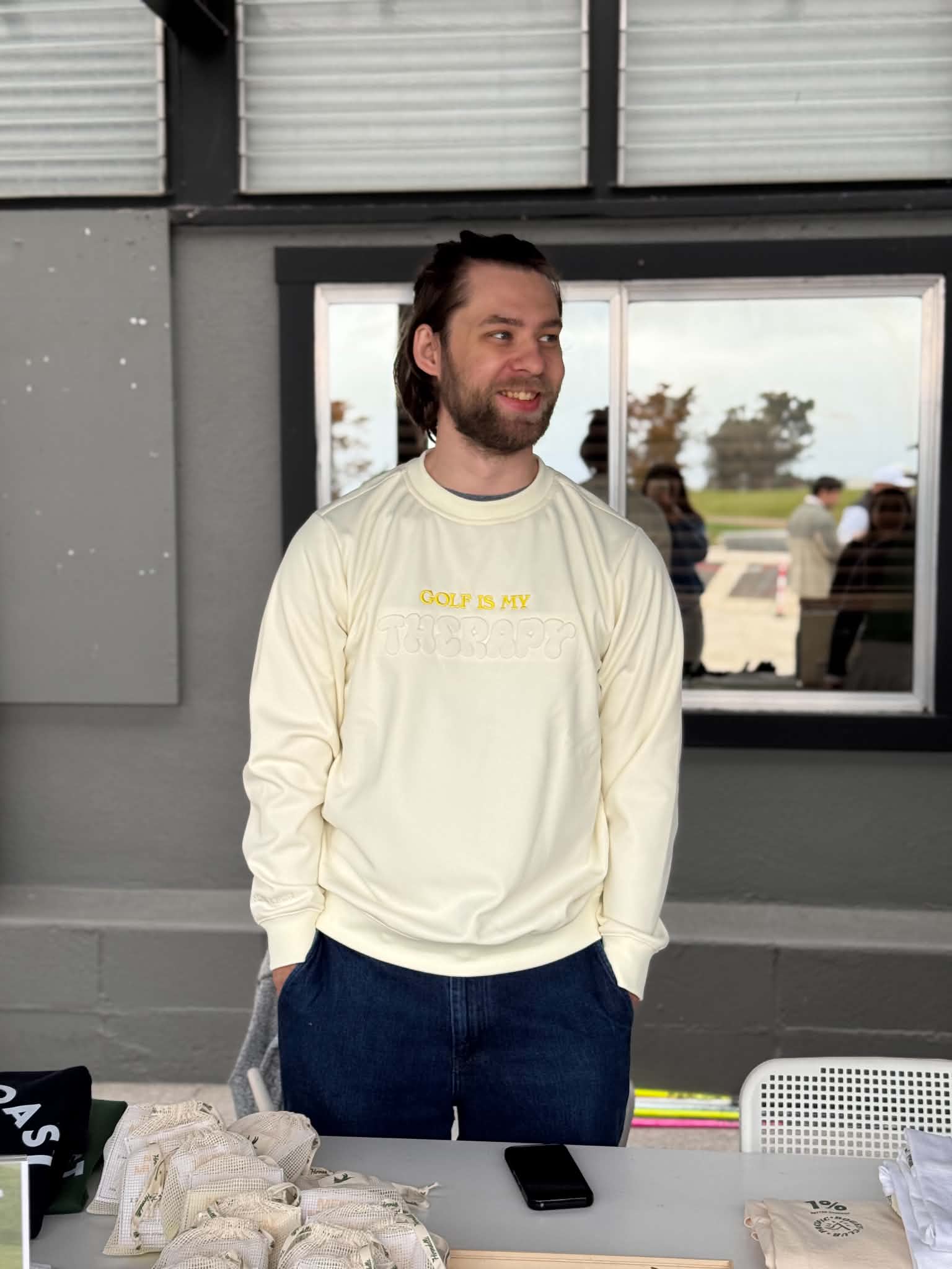 Golf is my Therapy Sweater