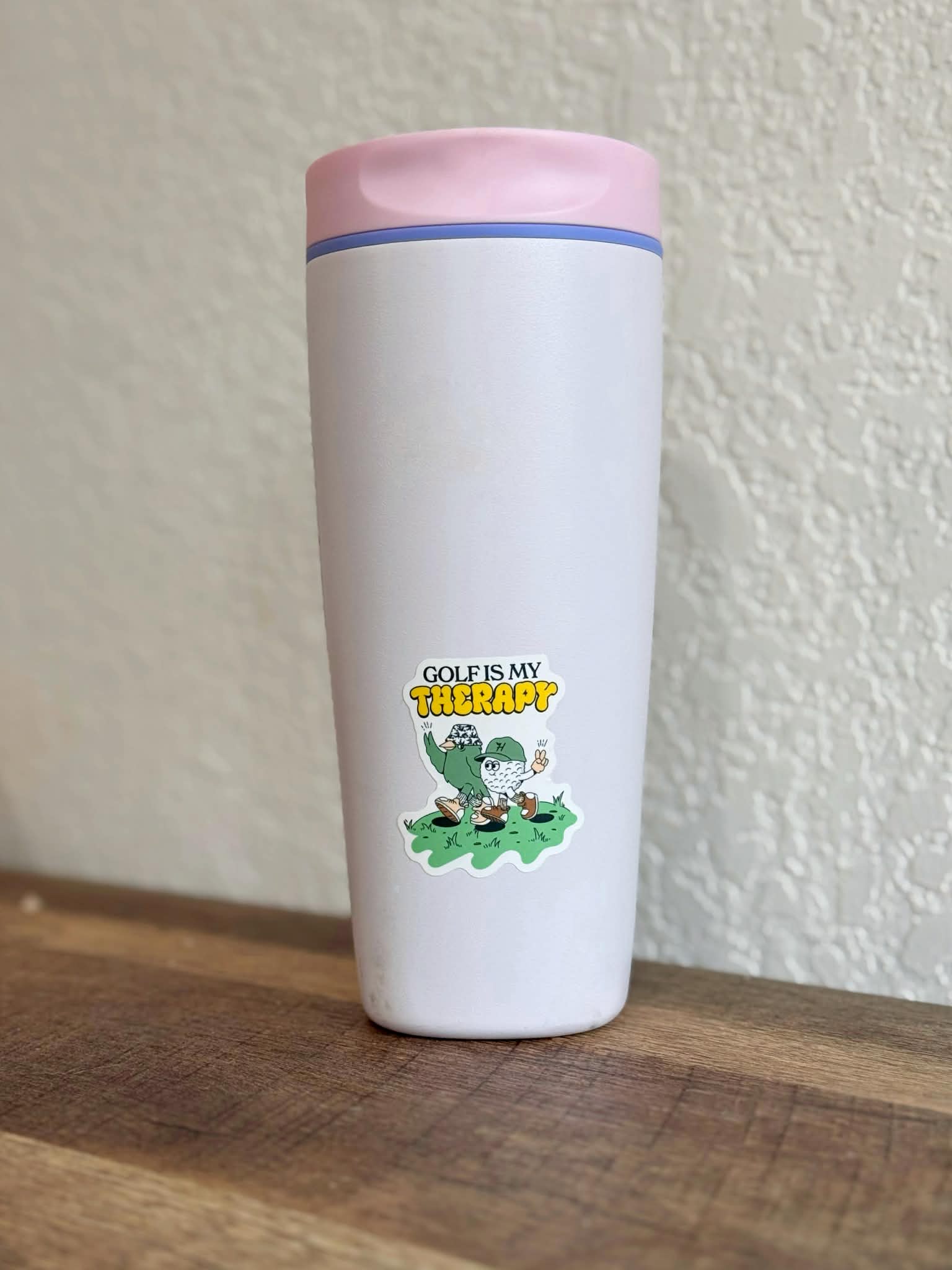 Elle Golf is My Therapy Sticker