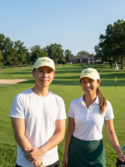 Golf is My Therapy Structured Golf Hat