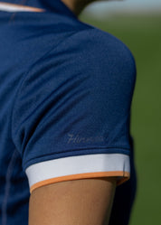 Hirondelle Koko Polo in Navy logo